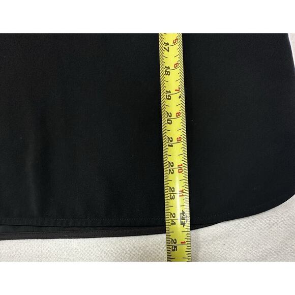 TRINA TURK Womens Black Cut Out Short Sleeve V Neck Career Wear Size Small - Picture 9 of 9